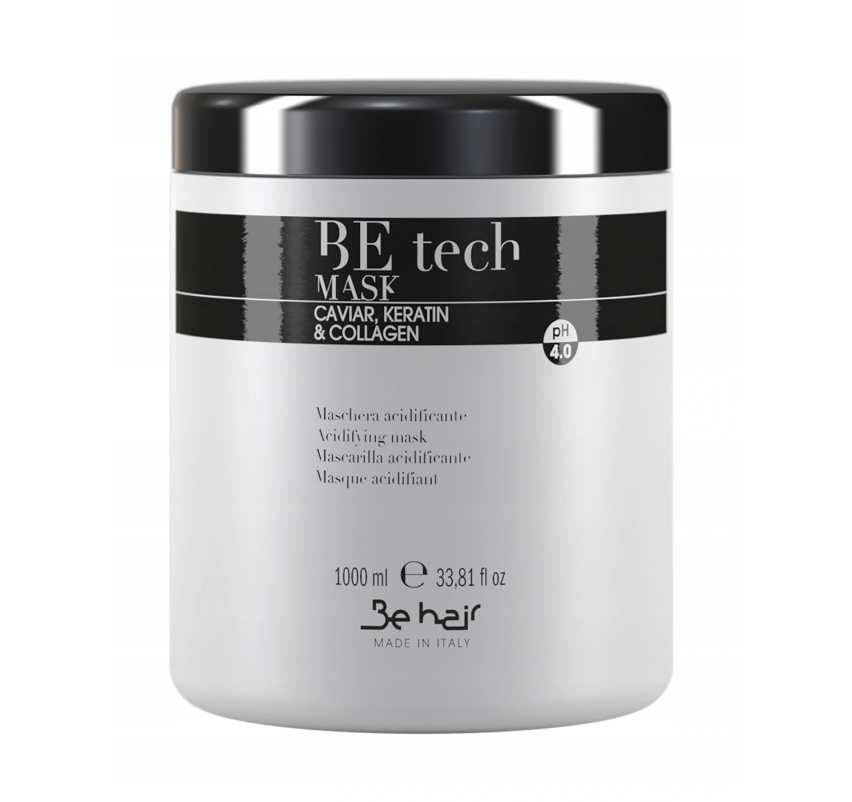 Be Hair BeTech Caviar, Keratin, Collagen Mask - rekonštrukčná maska na vlasy