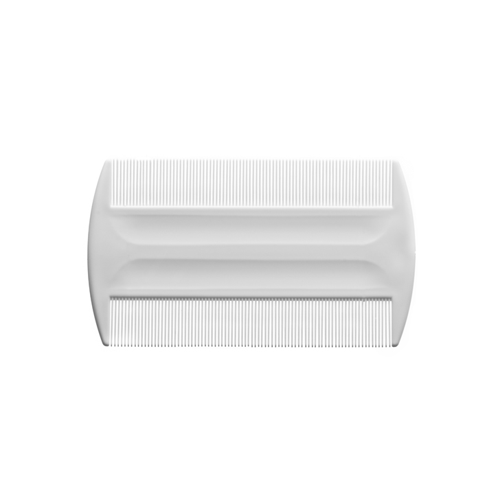 Eurostil 00443 Special NIt Comb - plastový hrebeň na vši, biely