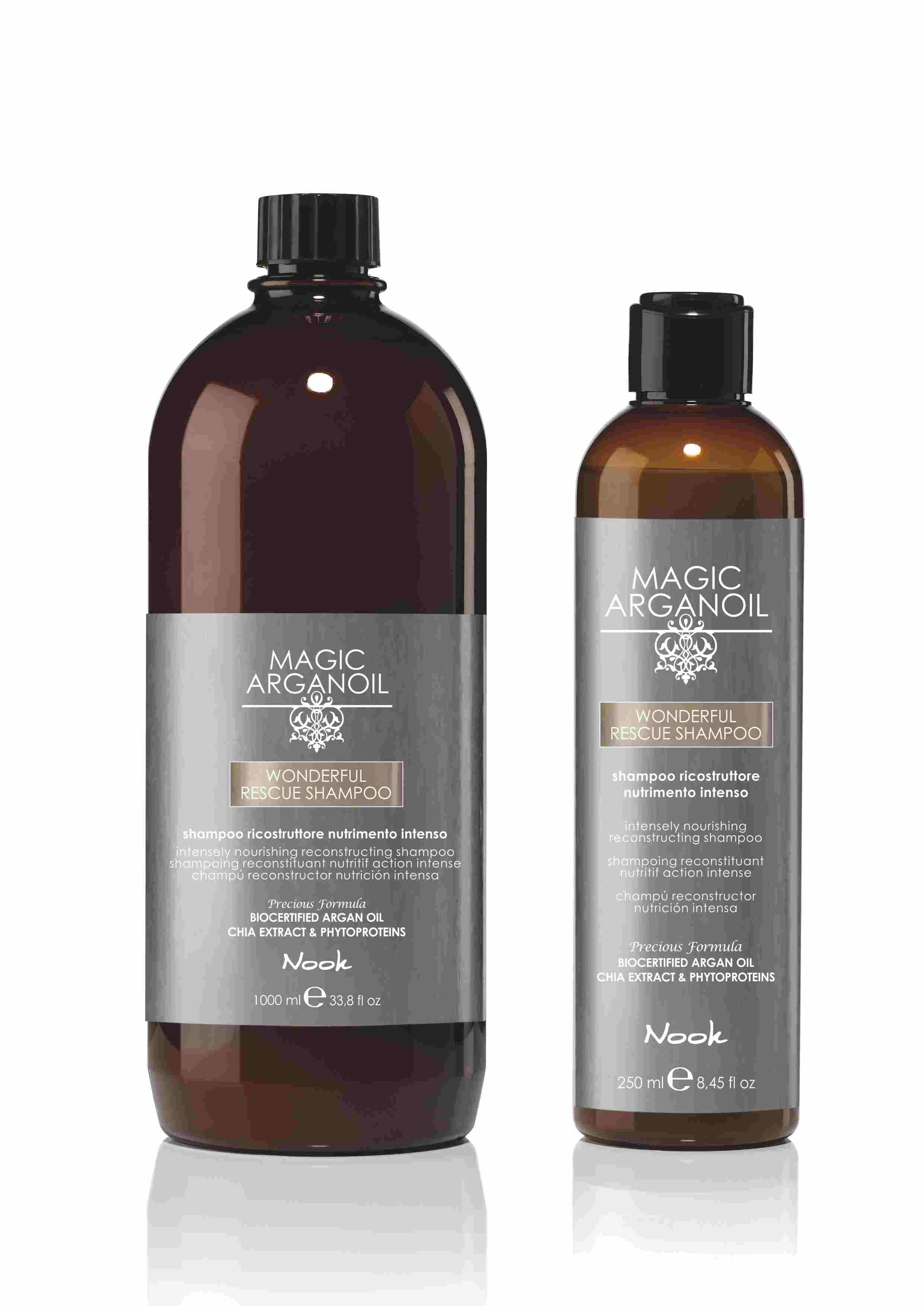 Nook Wonderful Resuce Shampoo - intenzivní výživný šampon pro suché a poškozené vlasy