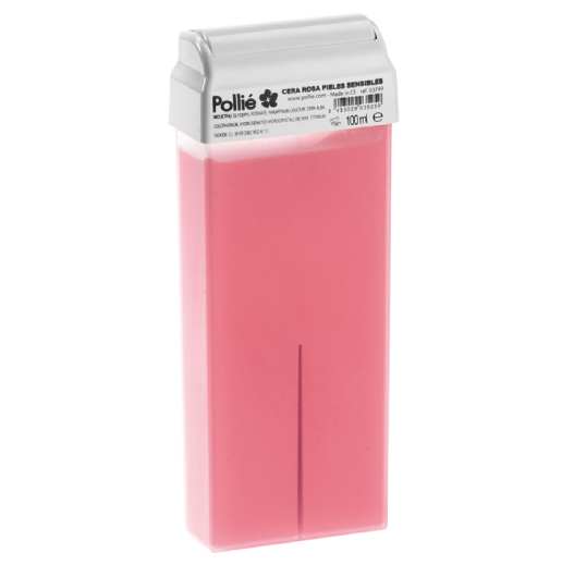 Pollié 03749 Roll On Depilatory Wax Pink Sensitive - depilačný vosk ružový, citlivá pokožka, 100 ml