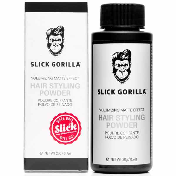 Slick Gorilla Hair Styling Powder Volumizing Matte Effect - objemový a zmatňujúci púder do vlasov, 20g