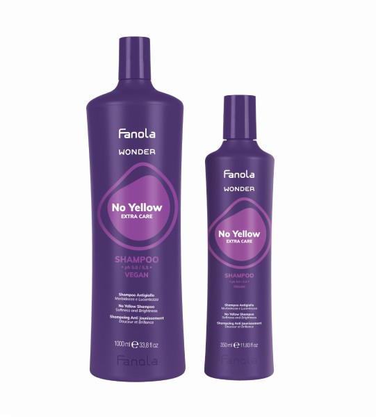 Fanola Wonder No Yellow Extra Care Shampoo - šampón pre blond vlasy