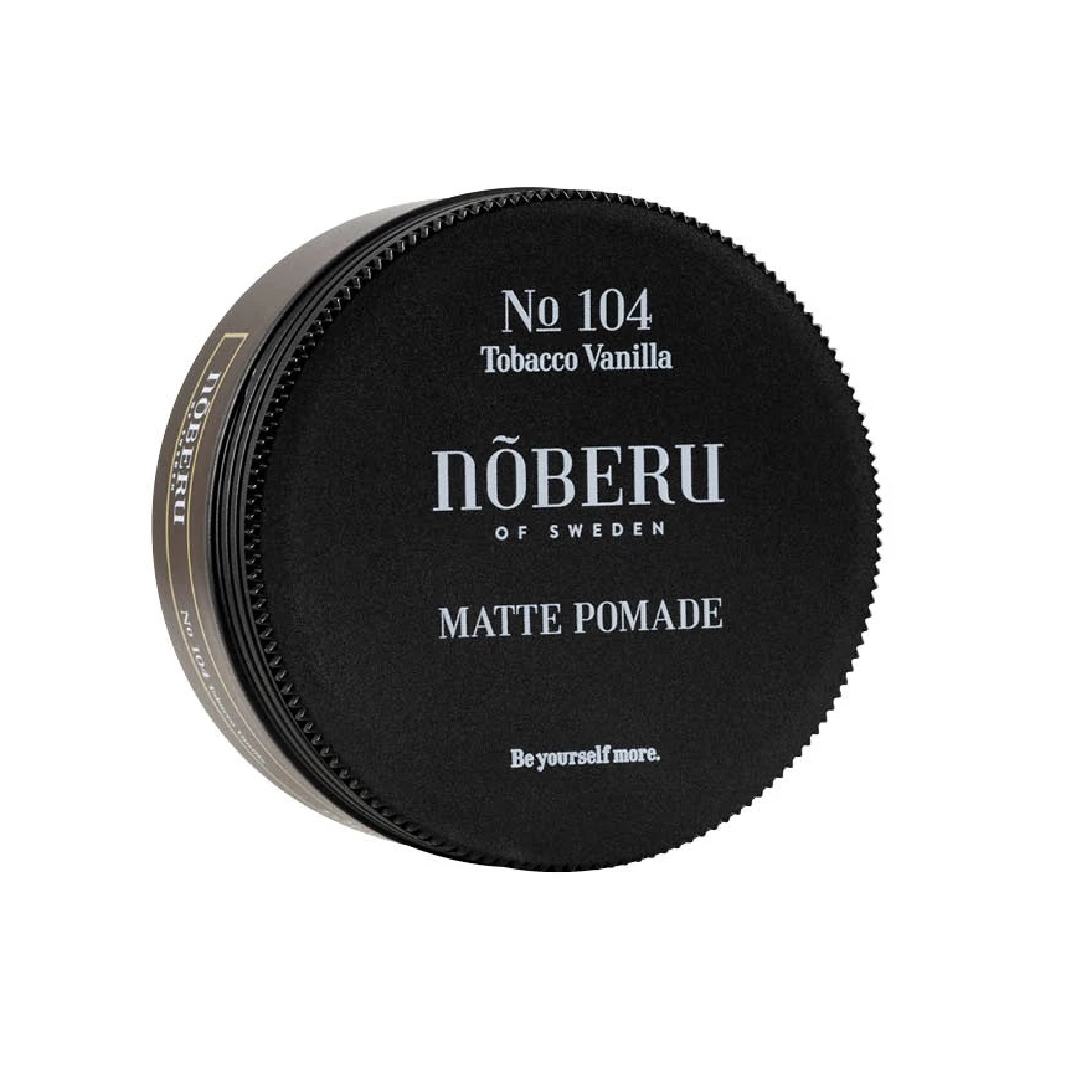 Noberu of Sweden Matte Pomade No 104 Tobacco Vanilla - matná pomáda se silnou fixací, 80 ml