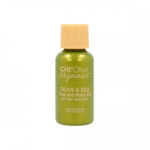 Chi Naturals Olive a Silk Hair and Body Oil - olej na vlasy a tělo, 15ml