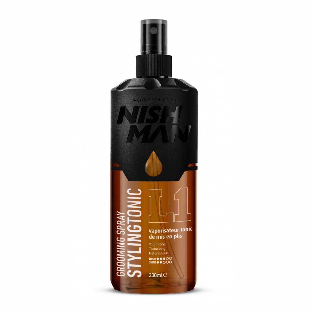 Nishman Grooming Spray Styling Tonic L1 - vlasové stylingové tonikum, 200 ml