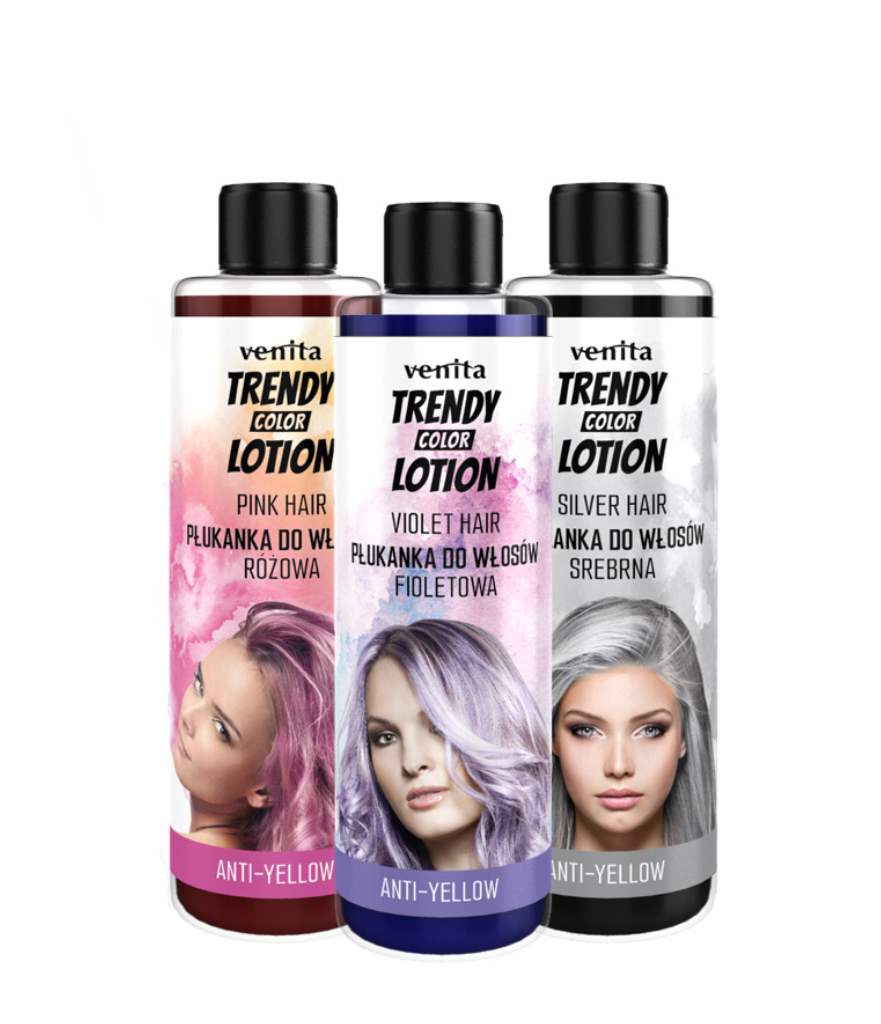 Venita Salon Anti-Yellow Color Revitalizing Lotion - tónovací voda na vlasy, 200 ml