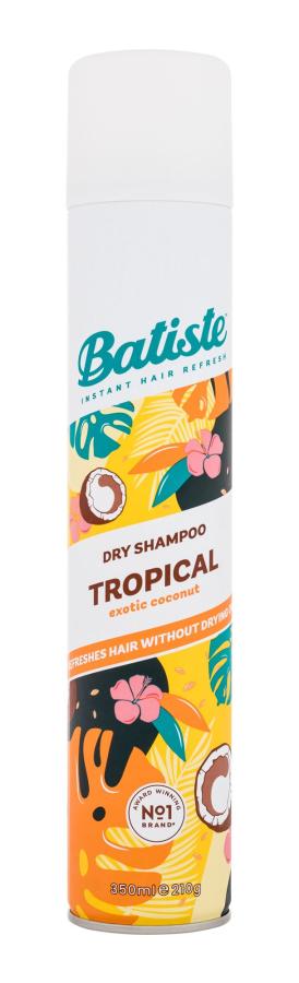 Batiste Dry Shampoo Tropical - suchý šampon s tropickou letní vůní, 200 ml