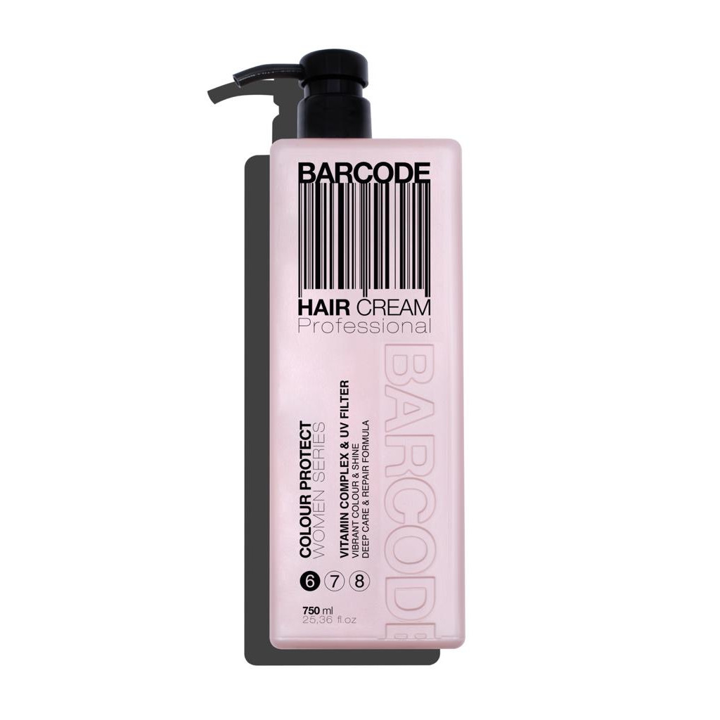 Barcode Hair Cream Colour Protect (6) - kondicionér pro barvené vlasy, 750 ml