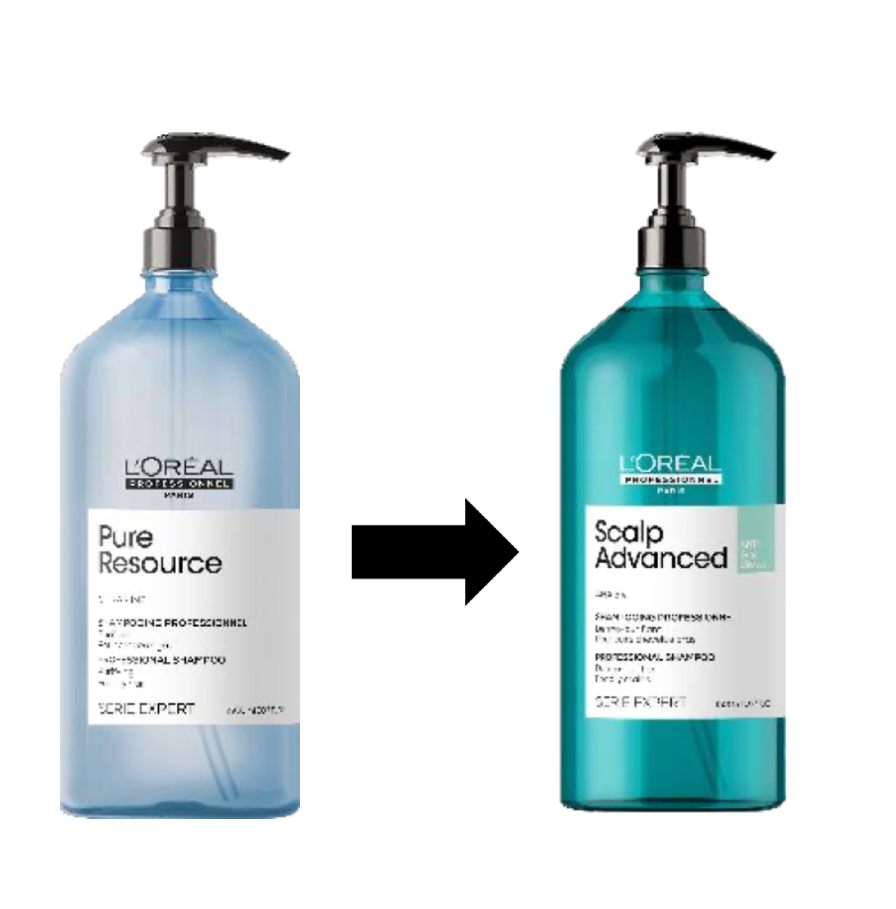 L'Oréal Scalp Advanced Anti-Gras Oiliness Shampoo - šampon na mastné vlasy, 300 ml