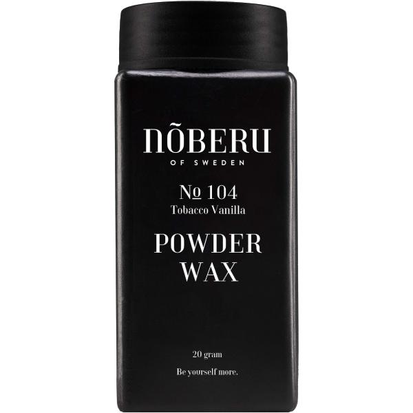 Noberu of Sweden Powder Wax No. 104 Tobacco Vanilla - objemový pudr se silnou fixací, 20gr