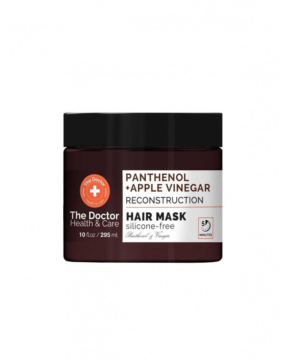 The Doctor Panthenol + Apple Vinegar Reconstruction Mask - rekonstrukční maska na vlasy,