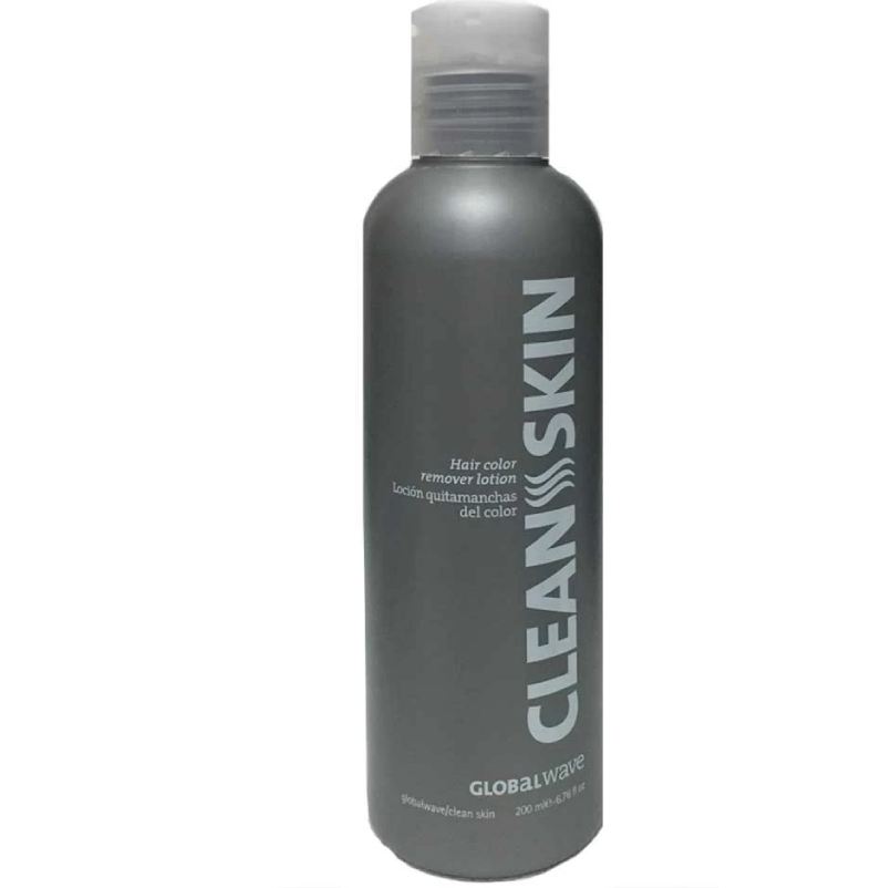 GlobalWave Clean Skin - odstraňovač barvy z pokožky po barvení, 200 ml