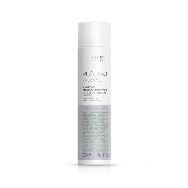Revlon Re/Start Balance Purifying Micellar Shampoo - šampón pre mastné vlasy, 250 ml