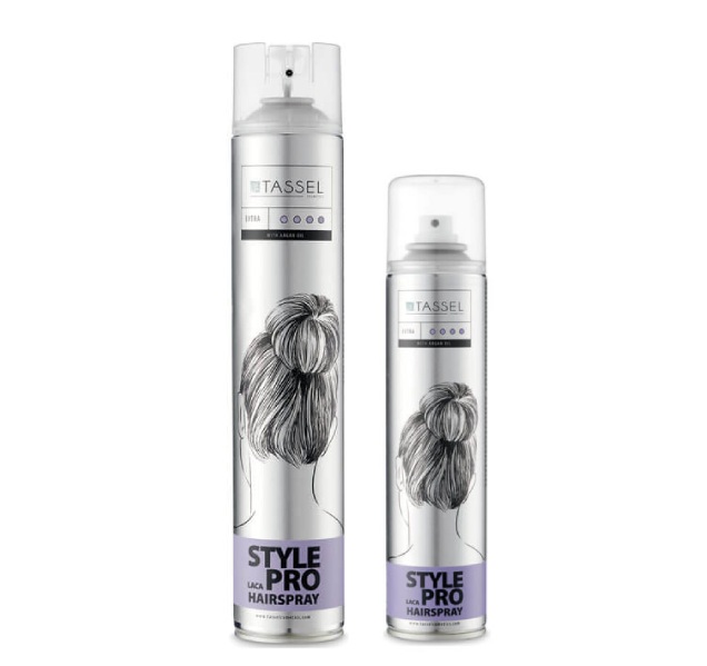 Tassel Style Pro HairSpray Extra ●●●● - extra silně tužící lak na vlasy