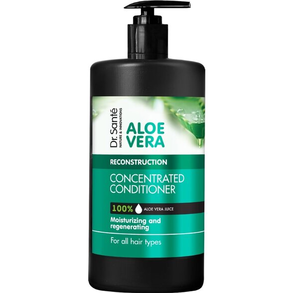 ​Dr. Santé Aloe Vera - kondicionér na vlasy s výtažky aloe vera pro zvlhčení a regeneraci, 1000 ml