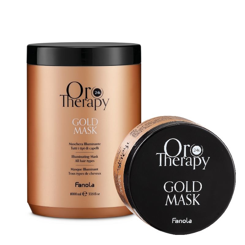 Fanola Oro Therapy Mask - regenerační maska na vlasy s 24k zlatem