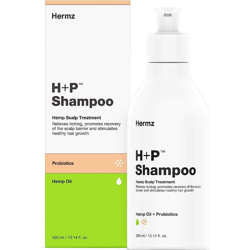 Hermz H+P Shampoo Hemp Scalp Treatment - šampon pro citlivou a problematickou pokožku, 300 ml
