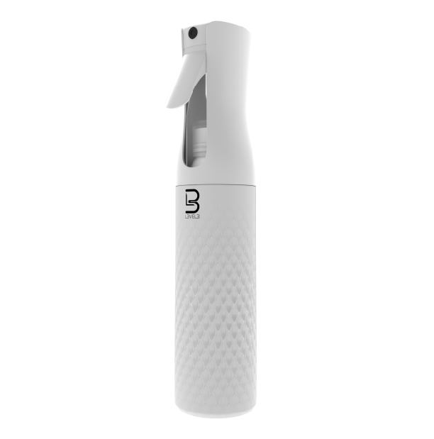 L3VEL3 Beveled Spray Bottle White - automatický rozprašovač, biely,  300 ml