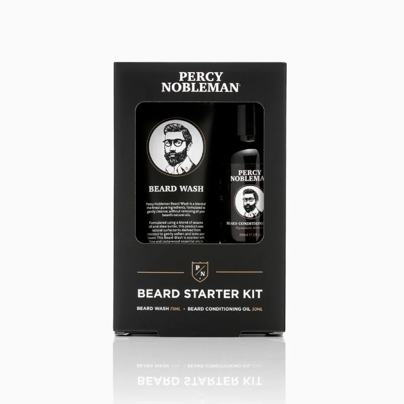 Percy Nobleman Beard Starter Kit - základní set pro péči o bradu