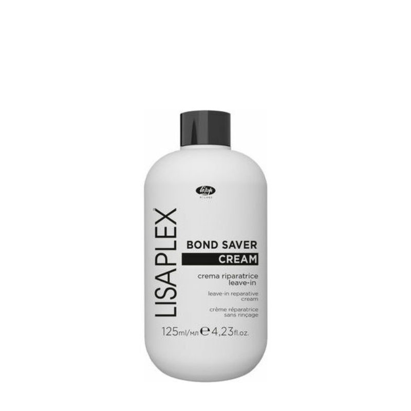Lisaplex Bond Saver Cream Leave In - bezoplachový krém pro regeneraci a výživu vlasů, 125 ml