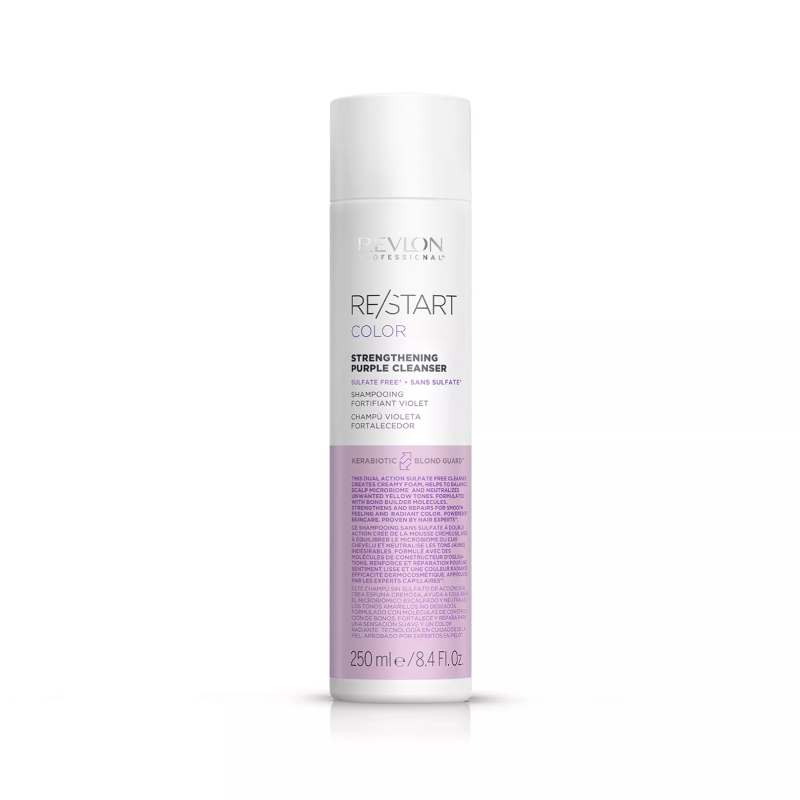Revlon Re/Start Color Strenghtening Purple Cleanser - šampon pro blond vlasy, 250 ml