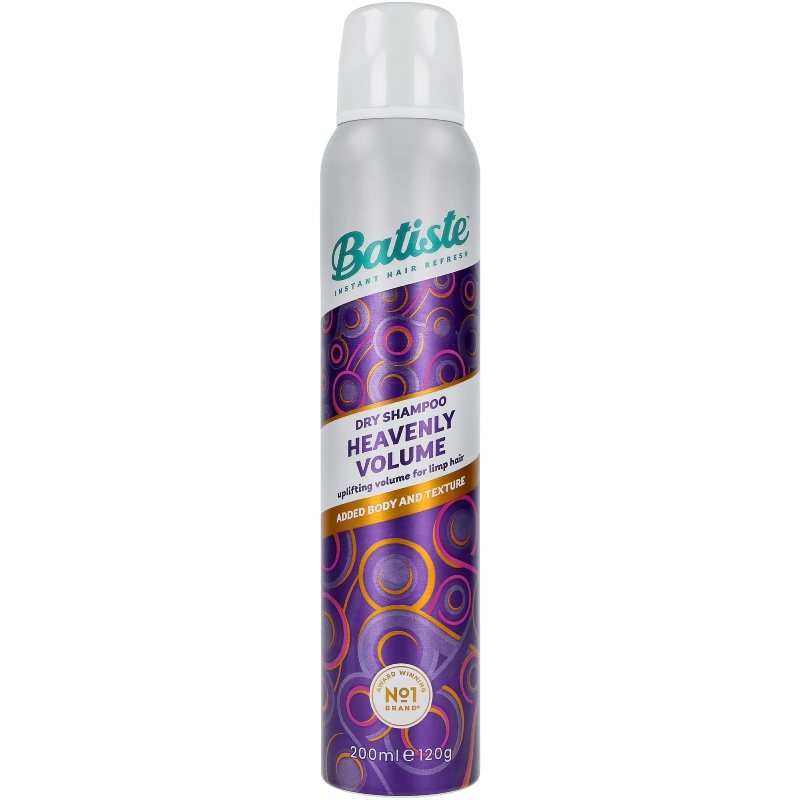 Batiste Dry Shampoo Heavenly Volume - suchý šampón pre super objem,  200 ml