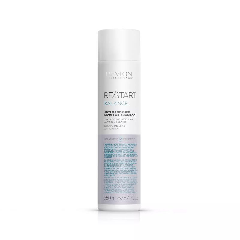 Revlon Re/Start Balance Anti Dandruff Shampoo - micelárny šampón proti lupinám, 250 ml