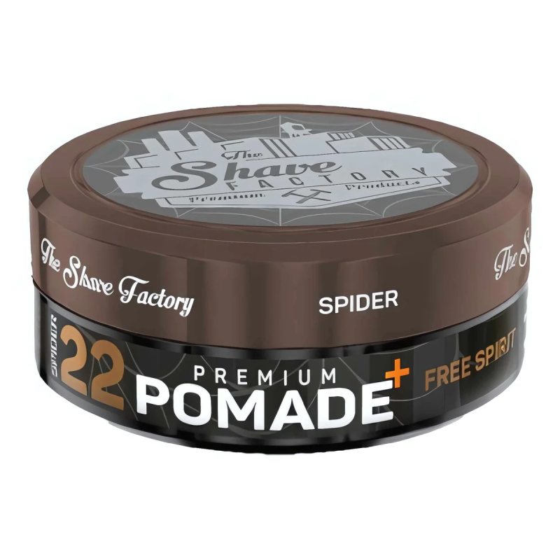 The Shave Factory Spider Pomade Free Spirit 22- vláknitá pomáda na vlasy so spider efektom, 150 ml