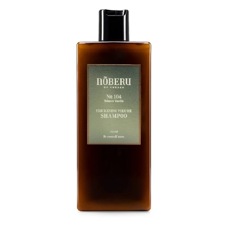 Noberu Of Sweden No104 Tobacco Vanilla Thickening Volume Shampoo - šampón na objem vlasov, 250 ml