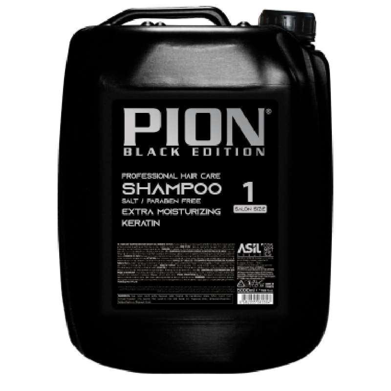 Pion Salon Shampoo Moisturizing/Keratin Paraben-Salt Free - šampon na vlasy bez parabenů a solí - technické balení, 5000 ml