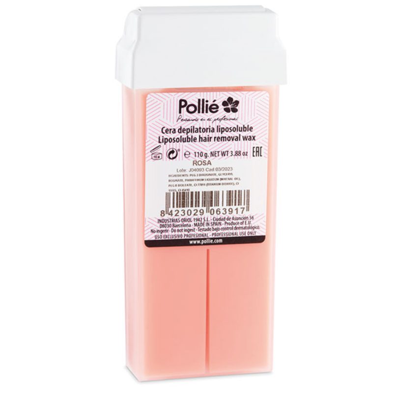 Pollié Pink Wax Roll-On (06319) - růžový depilační vosk, 100 ml