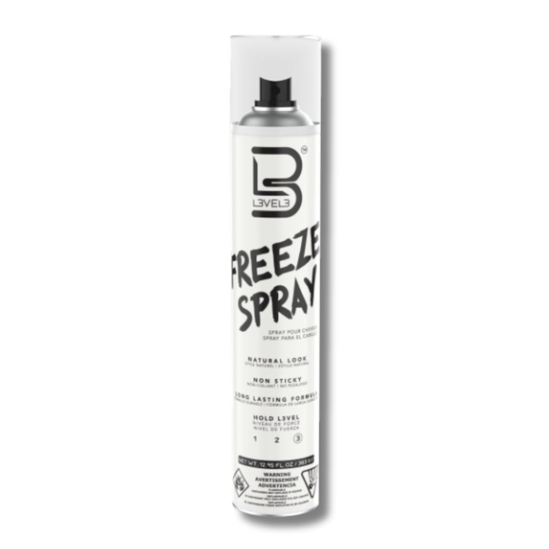 L3VEL3 Freeze Spray - lak na vlasy se silnou fixací, 383 g