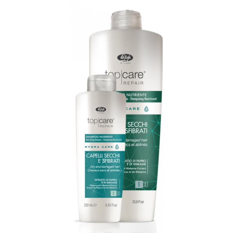 Lisap Top Care Repair Hydra Care - šampón na suché a poškodené vlasy