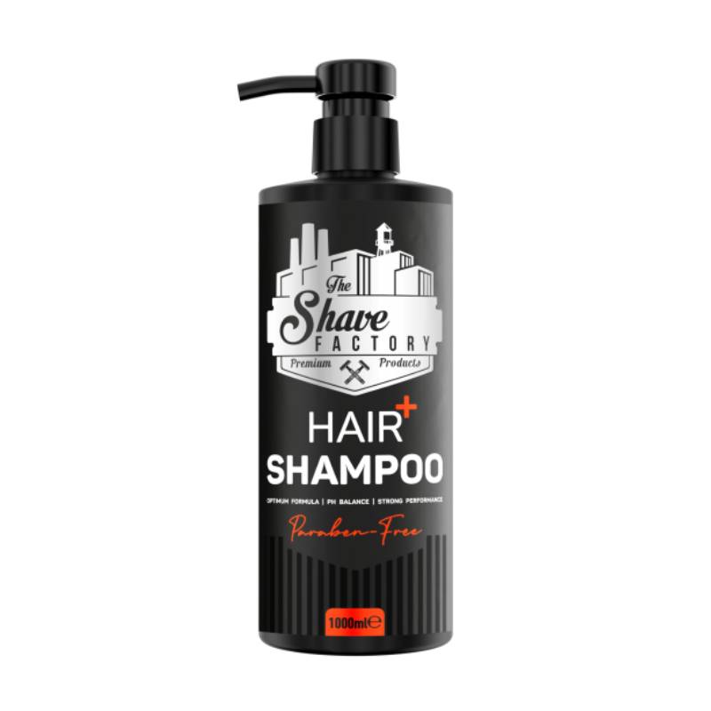 The Shave Factory Hair+ Shampoo Paraben Free - šampón na vlasy bez parabénov, 1000 ml