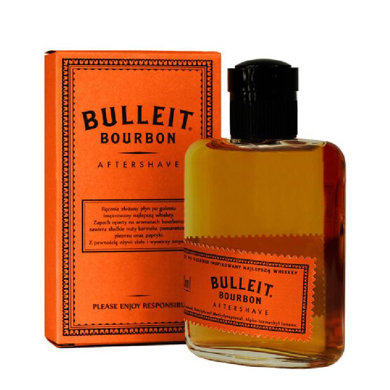 Pan Drwal Bulleit Bourbon AfterShave - voda po holení, 100 ml