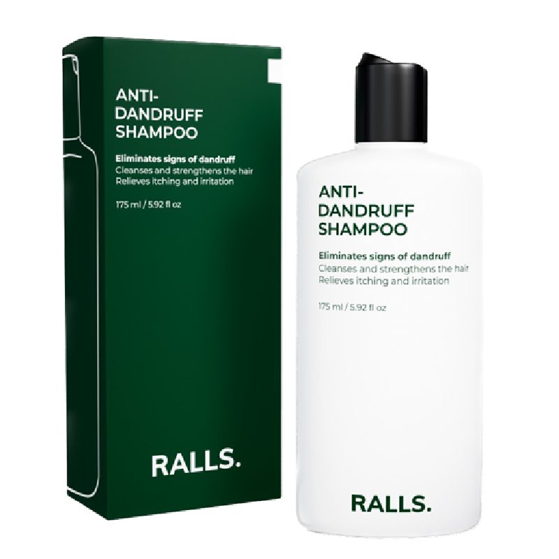 RALLS. Anti-Dandruff Shampoo - šampón proti lupinám, 175 ml