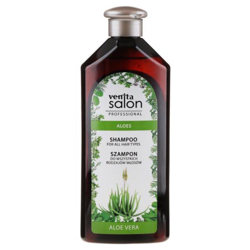 Venita Salon Aloe Shampoo - regenerační šampon s obsahem aloe vera, 500 ml