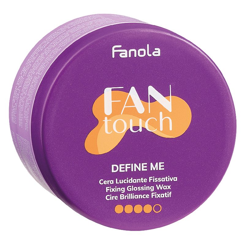 Fanola Fan Touch Define Me Wax ●●●●○ - fixačný vosk s leskom, 100 ml