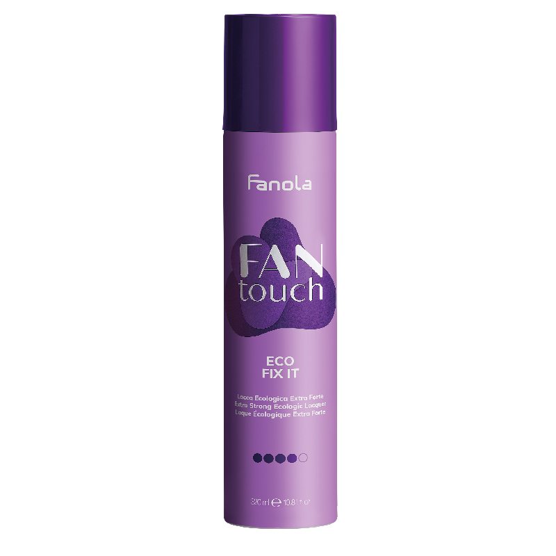 Fanola Fan Touch Eco Fix It ●●●●○ - silno fixačný tekutý lak na vlasy, 320 ml