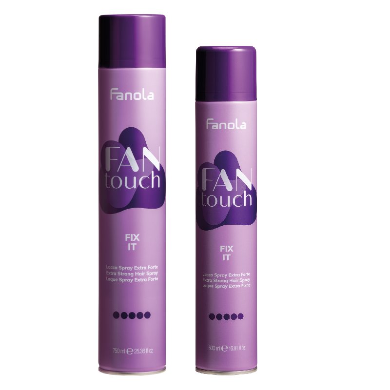 Fanola Fan Touch Fix It ●●●●● - extra silně tužící lak na vlasy