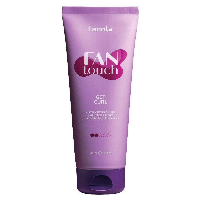 Fanola Fan Touch Get Curl Cream ●●○○○ - modelačný krém pre vlnité/kučeravé vlasy, 200 ml