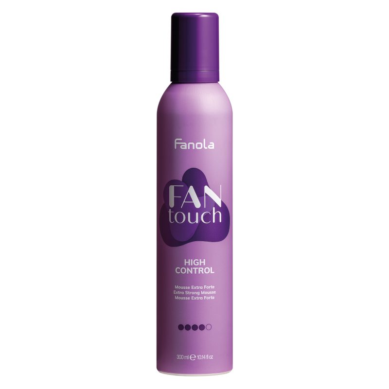 Fanola Fan Touch High Control Mousse ●●●●○ - extra silno fixačná pena na vlasy, 300 ml