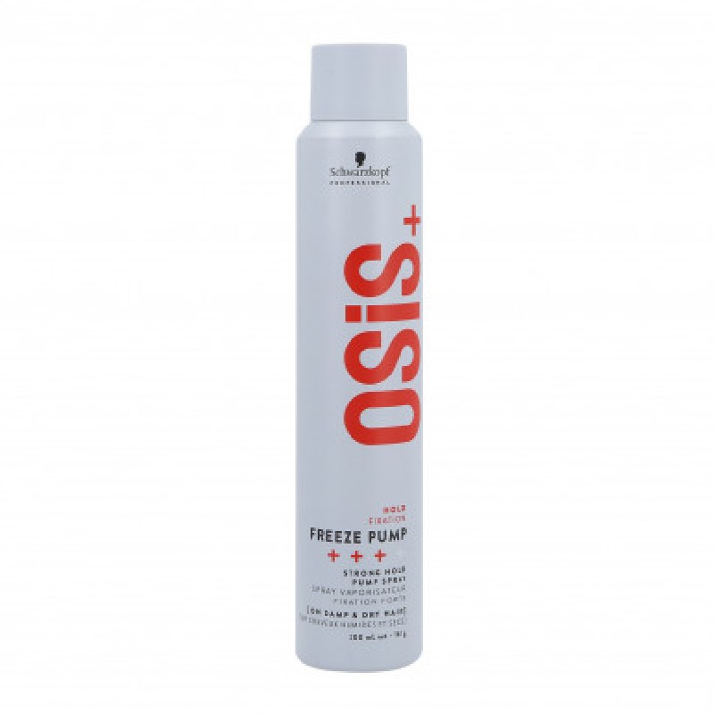 Schwarzkopf OSIS+ Freeze Pump - tekutý lak na vlasy so silnou fixáciou, 300 ml