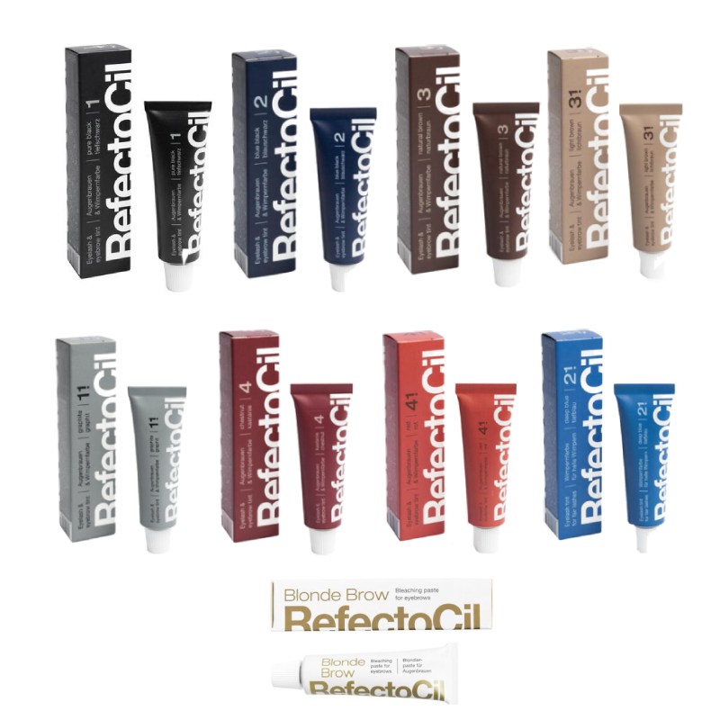 RefectoCil - farby na obočie, mihalnice a bradu