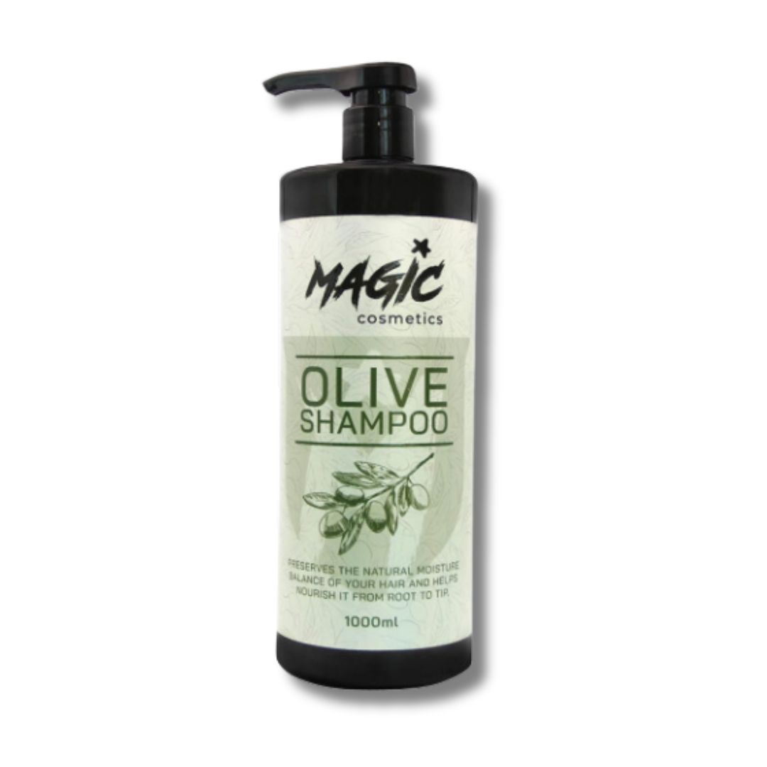 Magic Cosmetics Olive Shampoo - výživný šampón s olivovým extraktom, 1000 ml