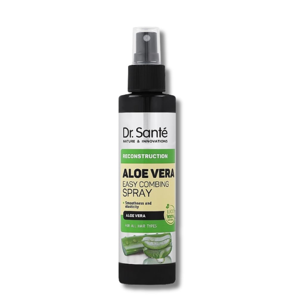​Dr. Santé Aloe Vera - sprej na vlasy s výtažky aloe vera, na snadné rozčesávání vlasů, 150 ml