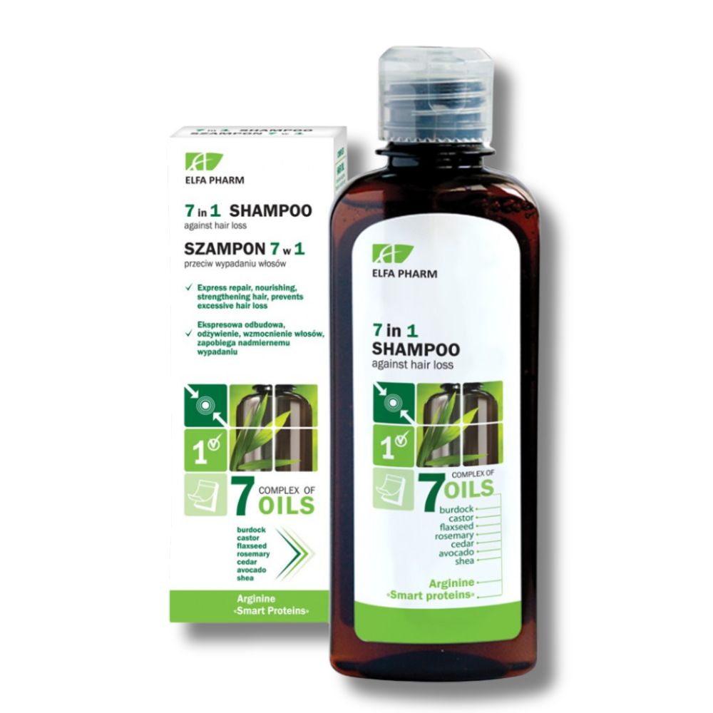 Elfa Pharm 7 in 1 Shampoo - šampón na obnovu vlasov, 200 ml