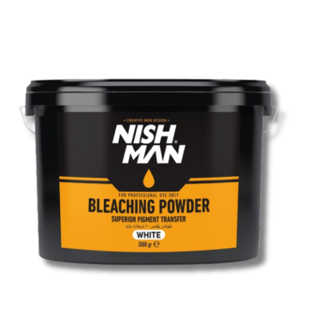 Nishman Bleaching Powder WHITE - "bílý" odbarvovací prášek, 2000 g