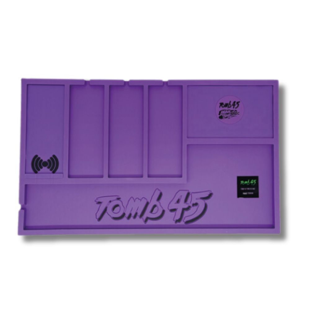 Tomb45 Powered Mat Purple - fialová magnetická/nabíjecí podložka