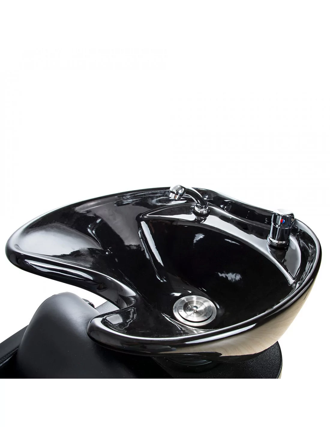 Kadeřnický mycí box FJORD - lesklá černá
